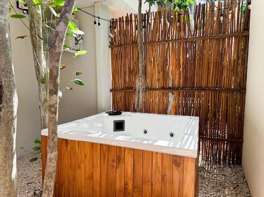 Estudio Bohemio Con Jacuzzi Privado Naia B8 Tulum